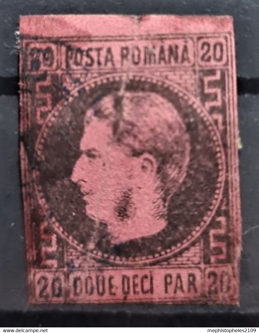 ROMANIA 1867 - Canceled - Sc# 31b - 1858-1880 Moldavia & Principato