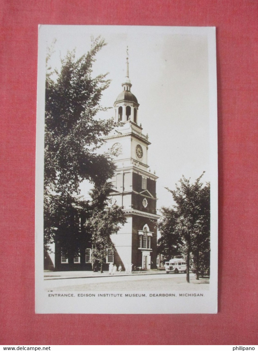 RPPC   Edison Institute Museum   Dearborn Michigan > Dearborn      Ref 5078 - Dearborn