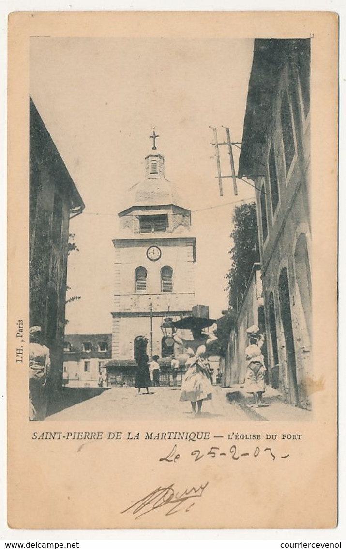 CPA - FORT-DE-FRANCE (MARTINIQUE) - L'Eglise Du Port - Fort De France