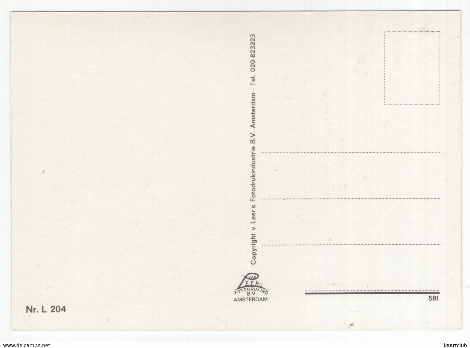 Emmen - Hunebed- (Drenthe / Nederland) - L 204 - (Dolmen) - Emmen