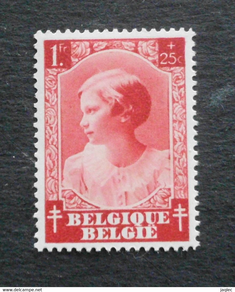 1939 : Cob 463**  ( Sans Charnière D6 ) - Neufs