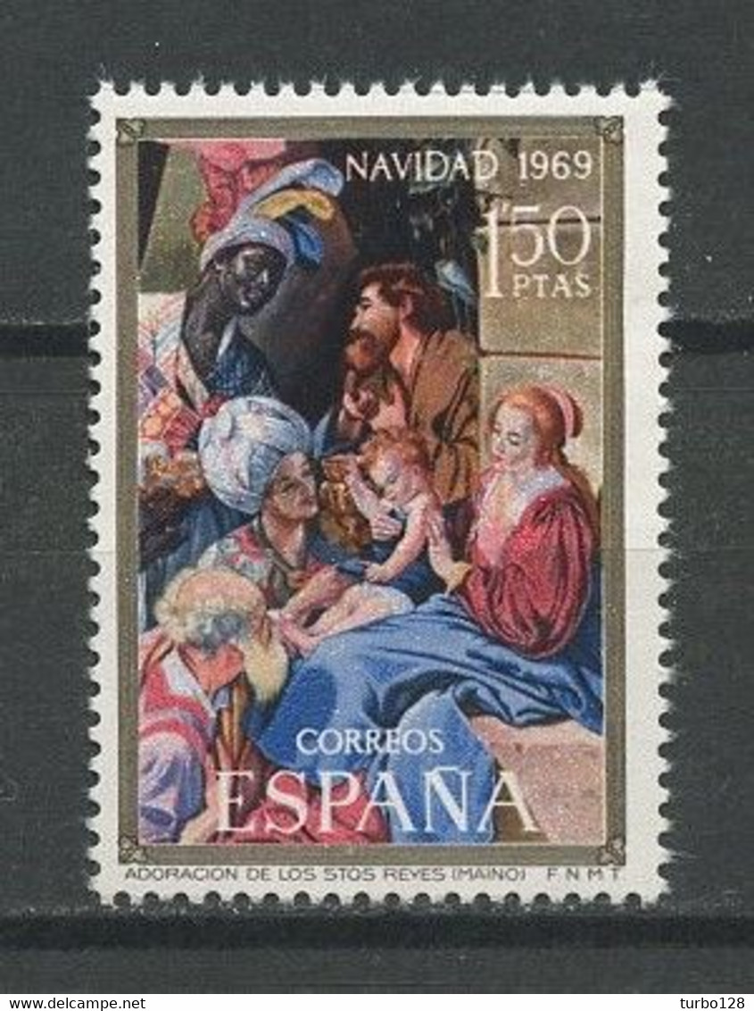 ESPAGNE 1969 N° 1601 ** Neuf MNH Superbe Noël Christmas Magos Maino - Unused Stamps