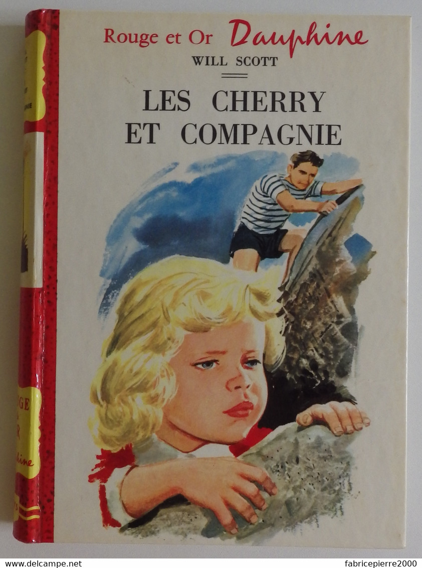 Will SCOTT - Les Cherry Et Compagnie 1962 Bibliothèque Rouge Et Or N°175 Ill Pierre Le Guen - Bibliothèque Rouge Et Or