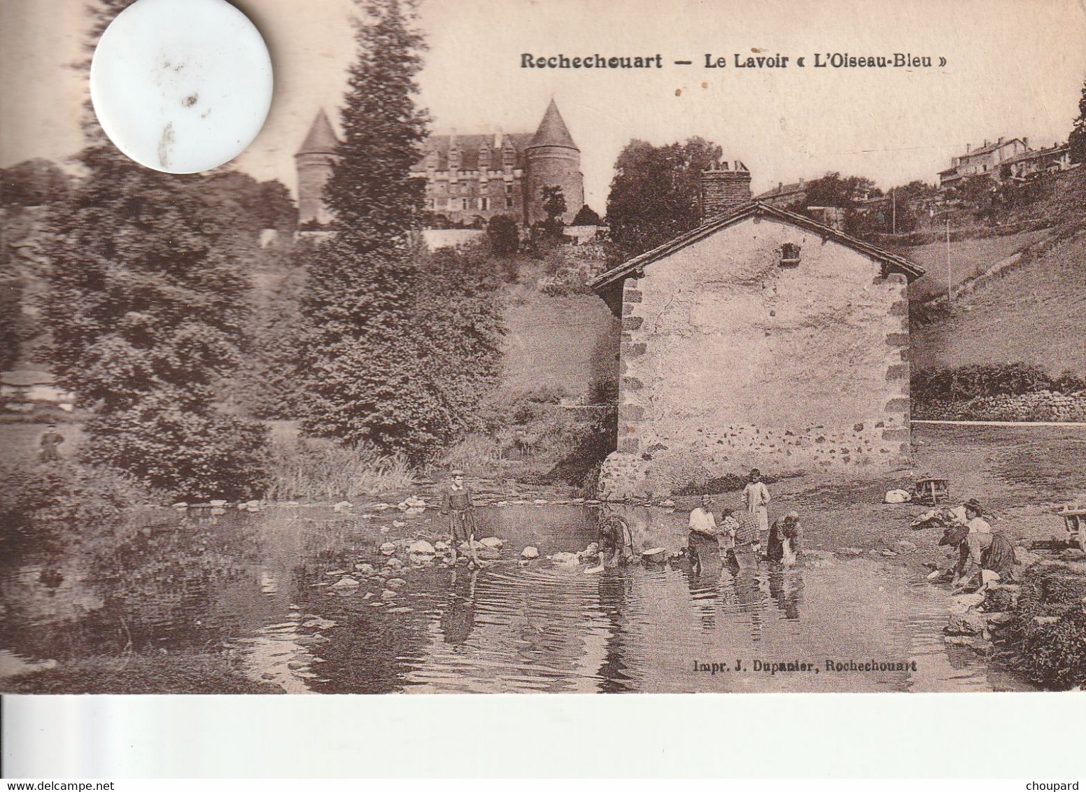 87 - Carte Postale Ancienne De  ROCHECHOUART     Le Lavoir - Rochechouart