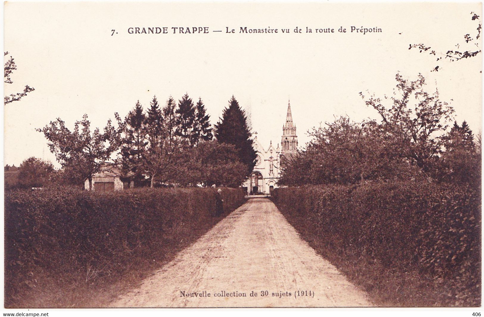 La Grande Trappe ( lot de douze cartes)