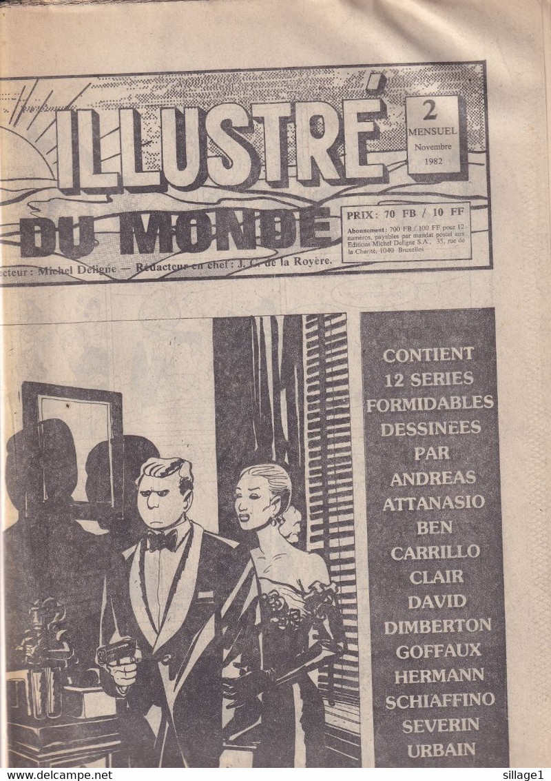 Le Journal Illustré Le Plus Grand Du Monde - Nos 1 2 3 Et 4 - Oct. Nov. Déc. 1982 & Janv. 1983 - Eerste Druk