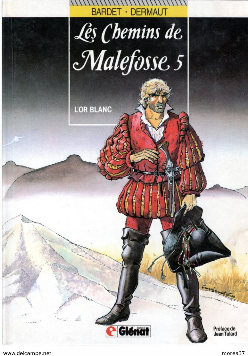 LES CHEMINS DE MALEFOSSE  "L'or Blanc  "  Tome 5  EO   De BARDET / DERMAUT  GLENAT   2 - Chemins De Malefosse, Les