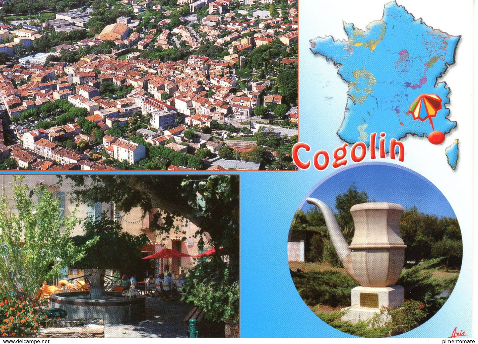 SOUVENIR DE COGOLIN MULTIVUES ARIS2016 - Cogolin