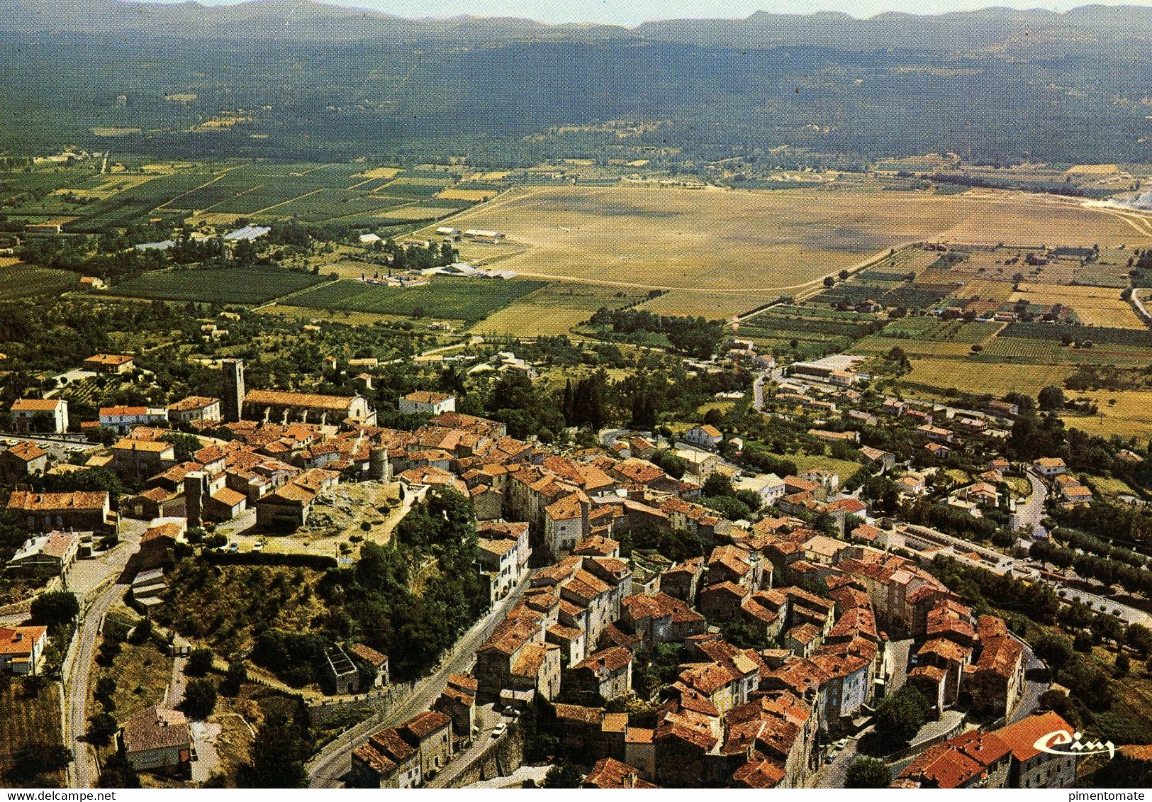 FAYENCE VUE PANORAMIQUE AERIENNE - Fayence