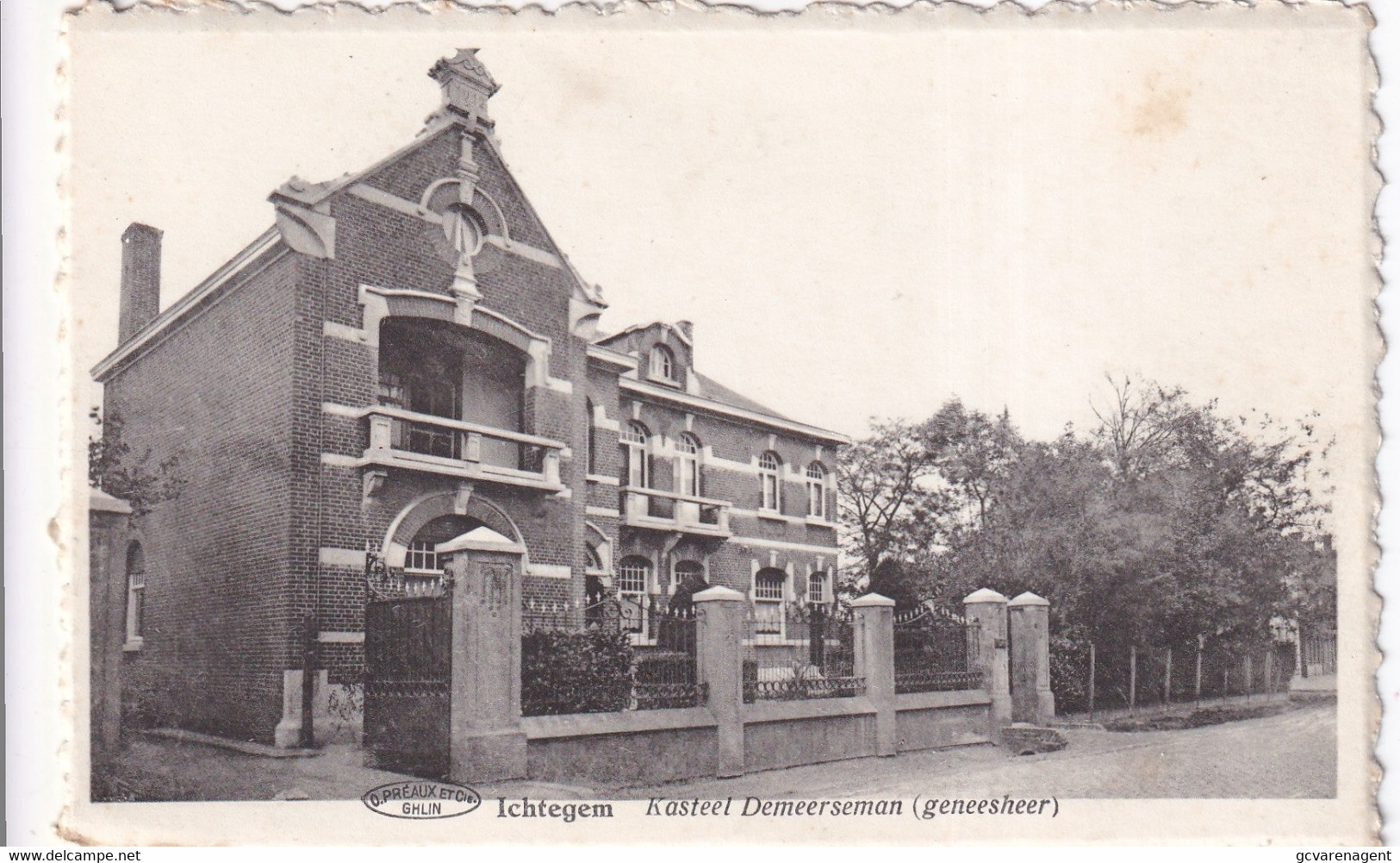 ICHTEGEM   KASTEEL DEMEERSEMAN - Ichtegem