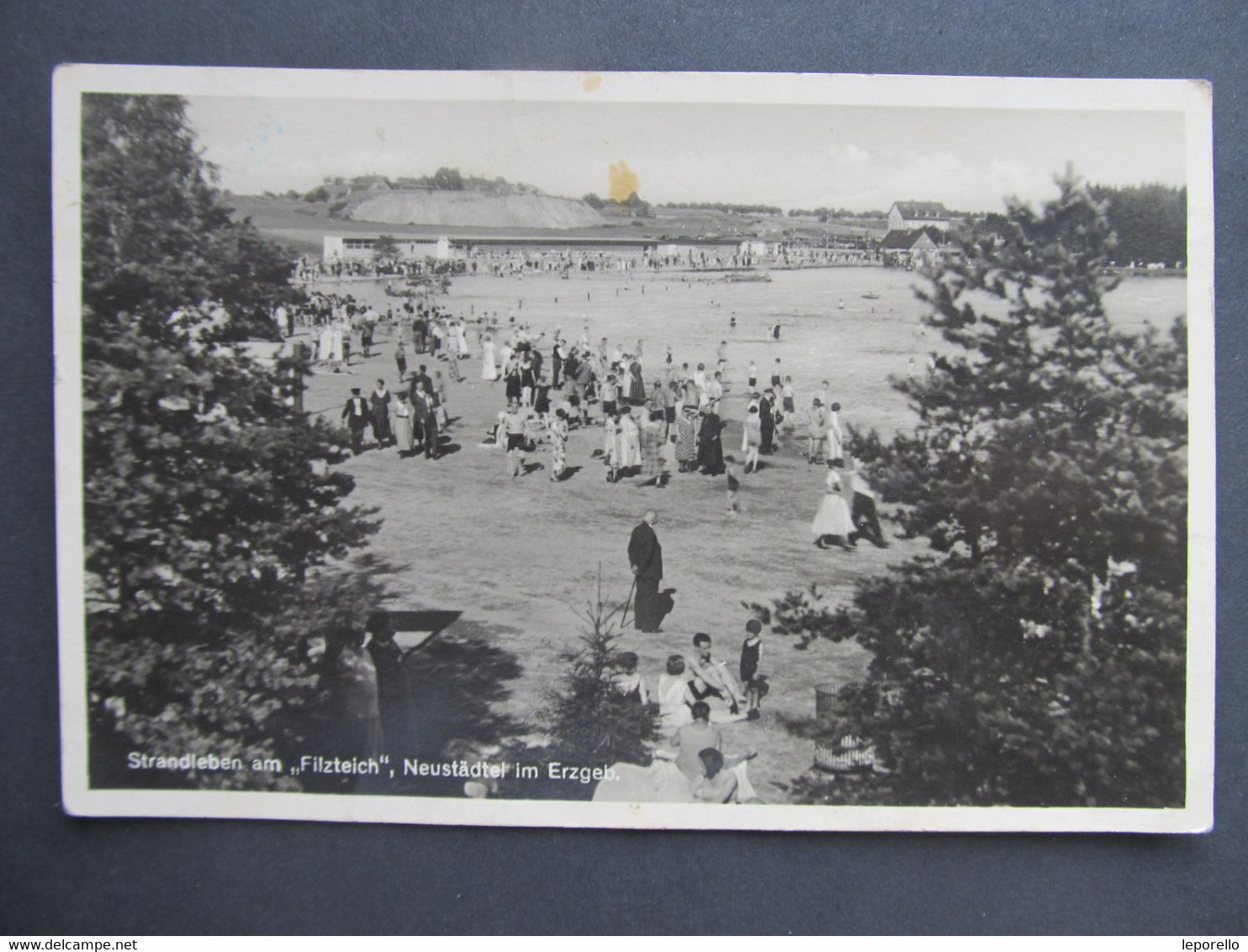 AK NEUSTÄDTEL SCHNEEBERG Freibad 1940 ///// D*50325 - Schneeberg