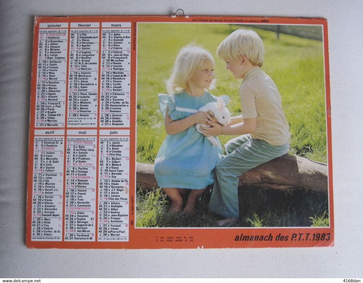 Almanach Des P T T 1983 - Grand Format : 1981-90
