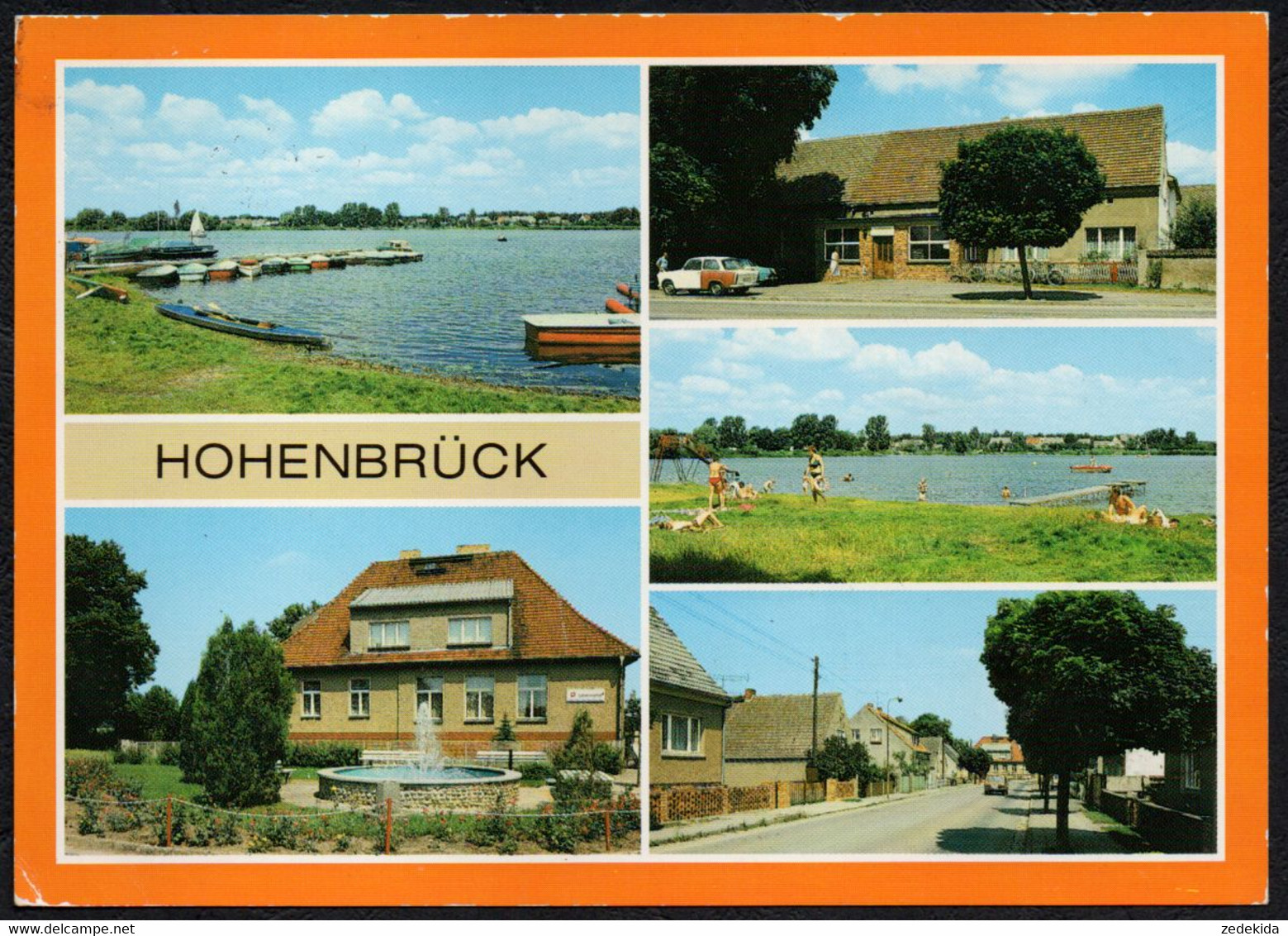 F2495 - Hohenbrück Neu Schadow Konsum - Bild Und Heimat Reichenbach - Luebben