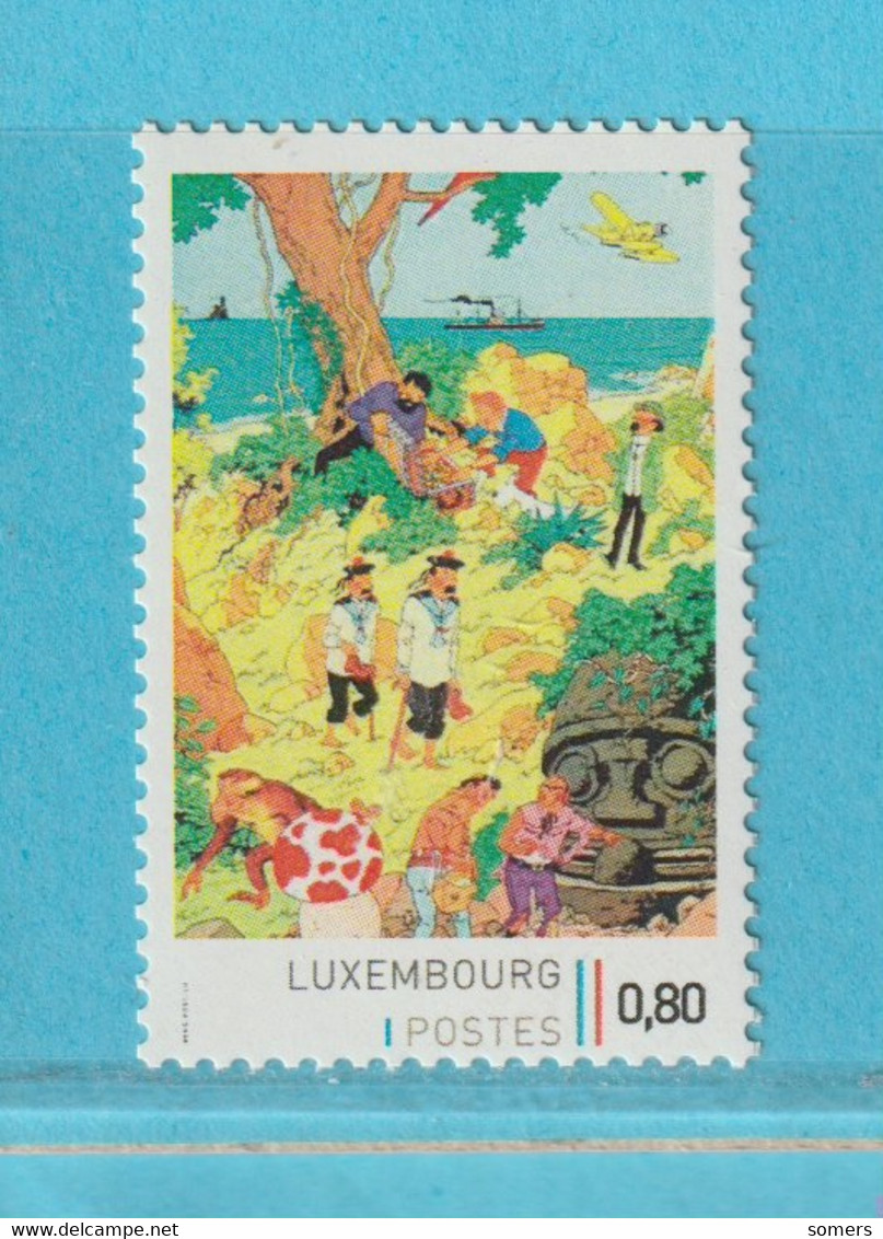 TINTIN - KUIFJE VARIA + VRIENDEN - ET LES AMI'S- KL20 - LUXEMBOURG  ** MNH - Cómics