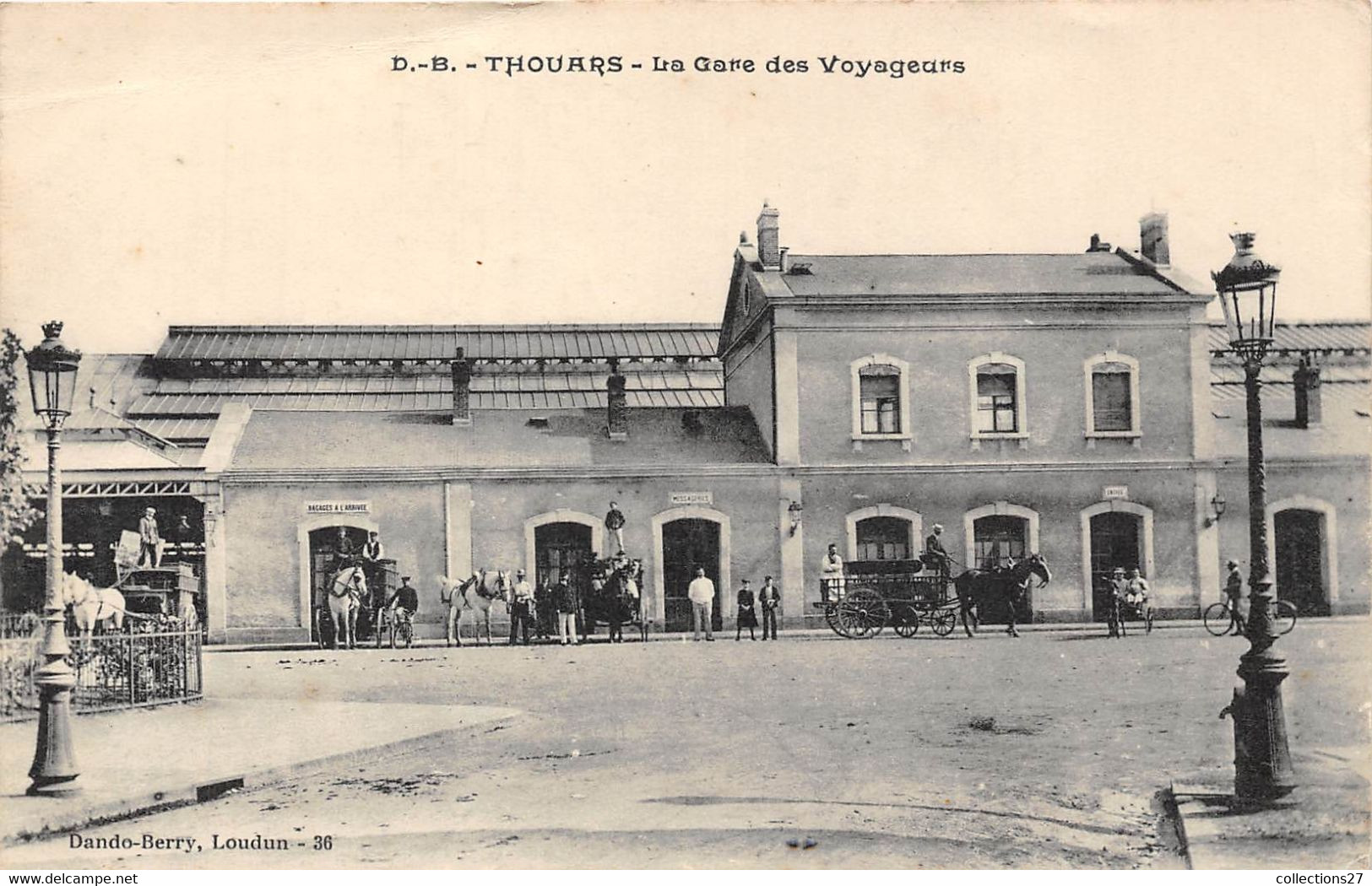 79-THOUARS- LA GARE DES VOYAGEURS - Thouars