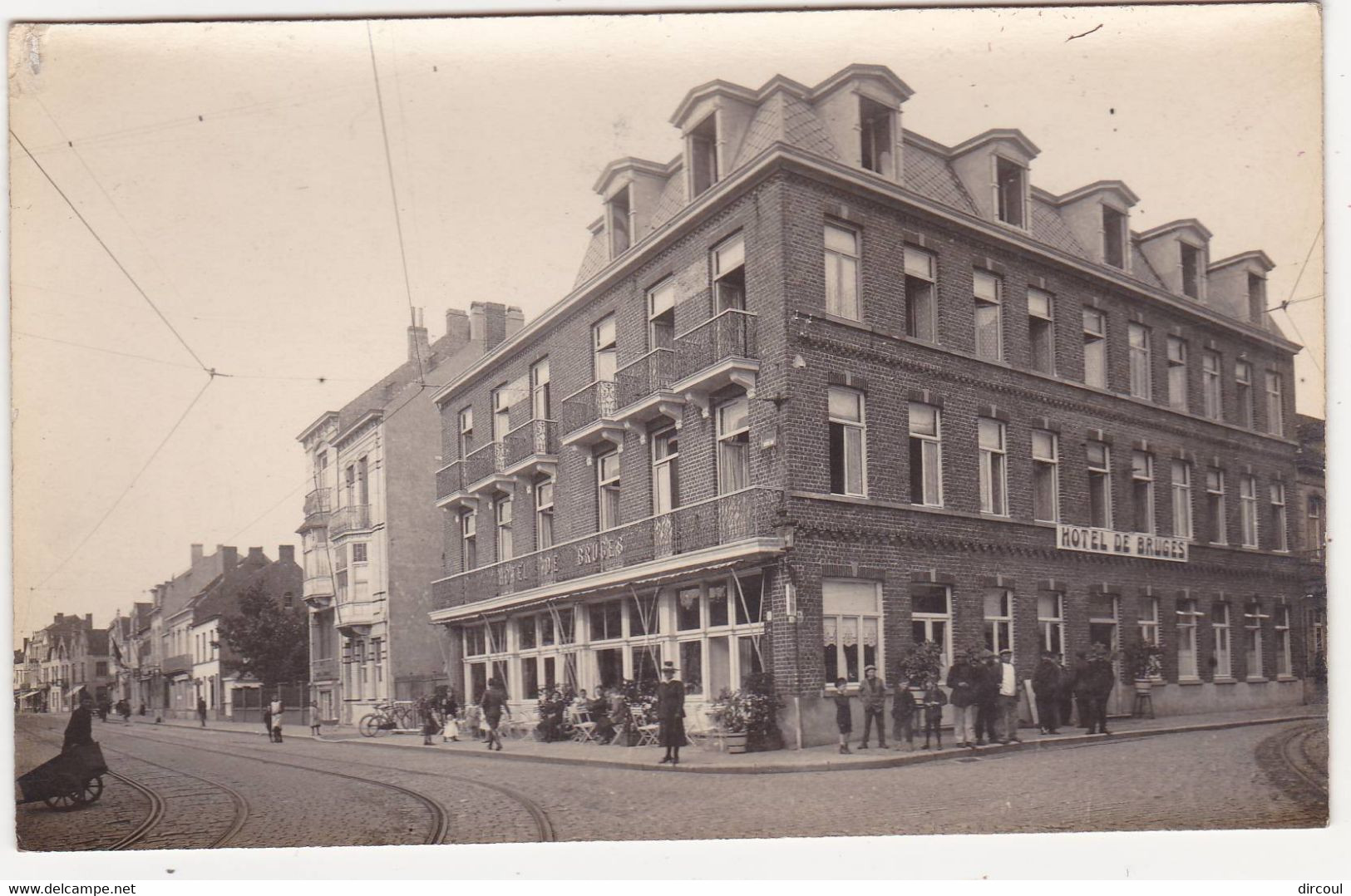 48602  =  Knokke  Hôtel De Bruges  Carte  Photo - Knokke