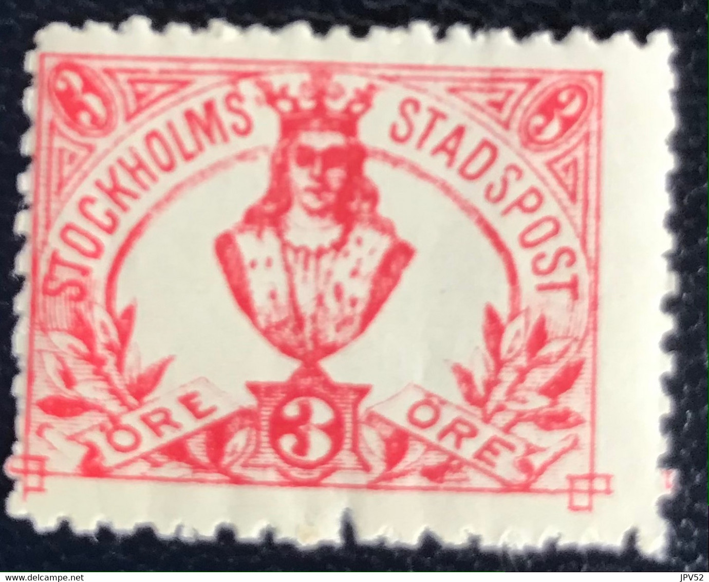 Sverige - Sweden - W1/27 - MNH - 1889 - Stockholms Stadspost - Lokale Uitgaven