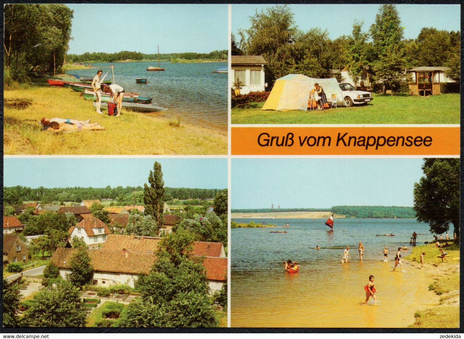 F2530 - TOP Groß Särchen Knappensee Campingplatz - Bild Und Heimat Reichenbach - Hoyerswerda