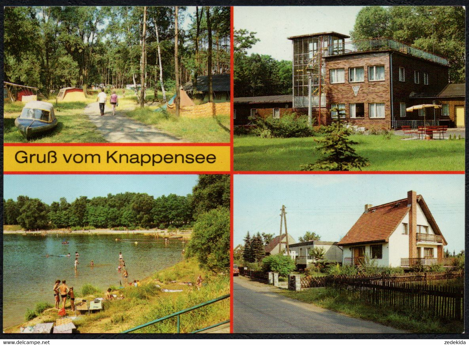 F2531 - TOP Koblenz Knappensee Campingplatz - Bild Und Heimat Reichenbach - Hoyerswerda