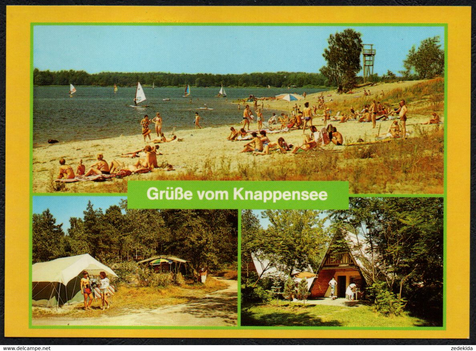 F2532 - TOP Knappenrode Knappensee Campingplatz Feriensiedlung - Bild Und Heimat Reichenbach - Hoyerswerda