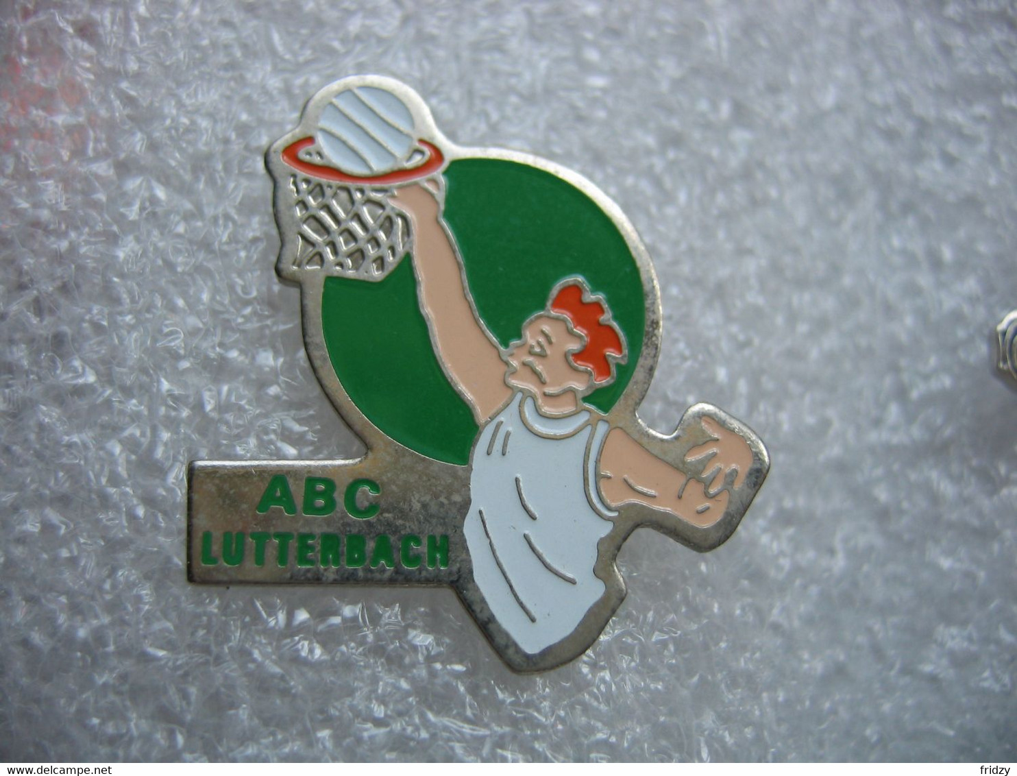 Pin's Du Club ABC Basketball De La Ville De LUTTERBACH (Dépt 68) - Basketball