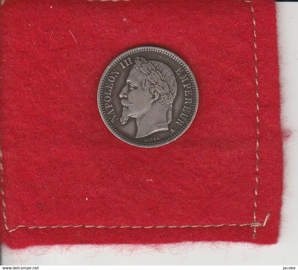 Napoléon III .Second Empire  1 Franc ..1868  A.  Paris .TTB   Jolie Patine Dans Son Jus .. - 1 Franc