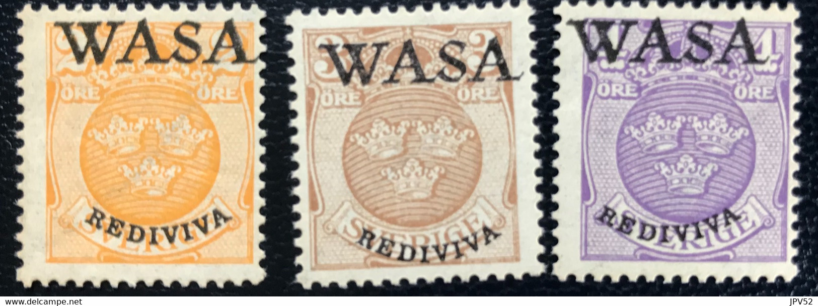 Sverige - Sweden - Zweden - W1/27 - MNH - 1967 - Michel M65 - Small Coat Of Arms Surcharge WASA REDIVIVA - Local Post Stamps