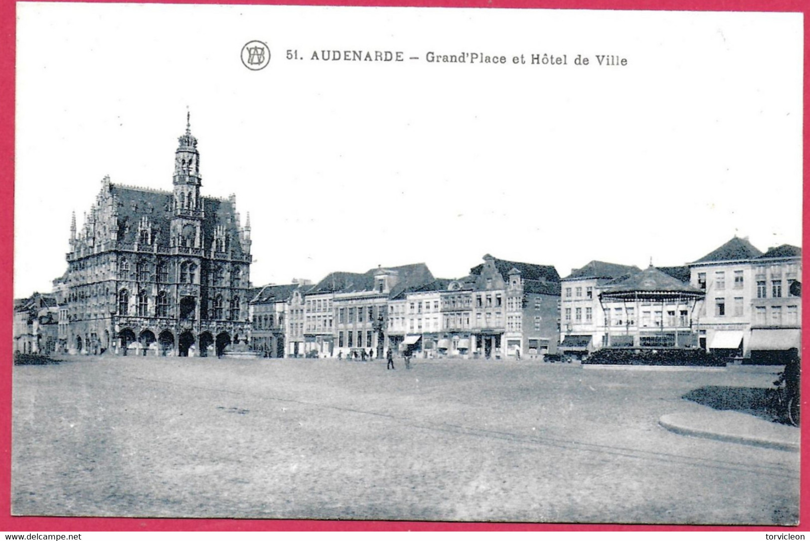 C.P. Oudenaarde =  Grand'Place  Et  Hôtel  De  Ville - Oudenaarde