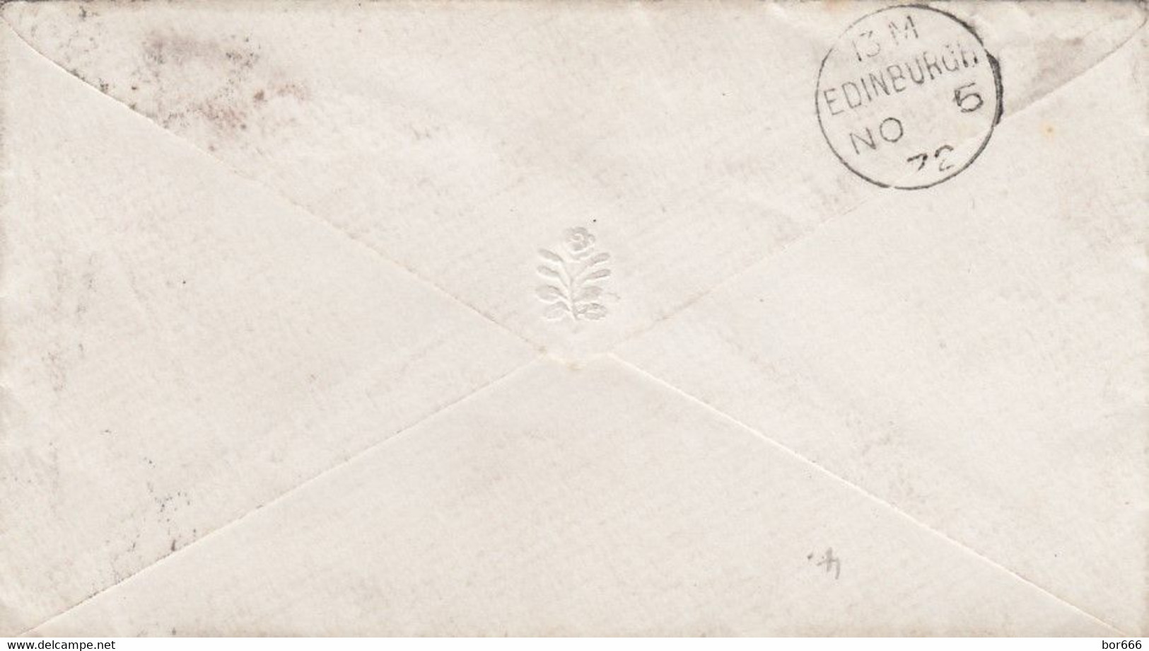 GOOD OLD ENGLAND Postal Cover 1872 - Good Stamped: Victoria - Brieven En Documenten