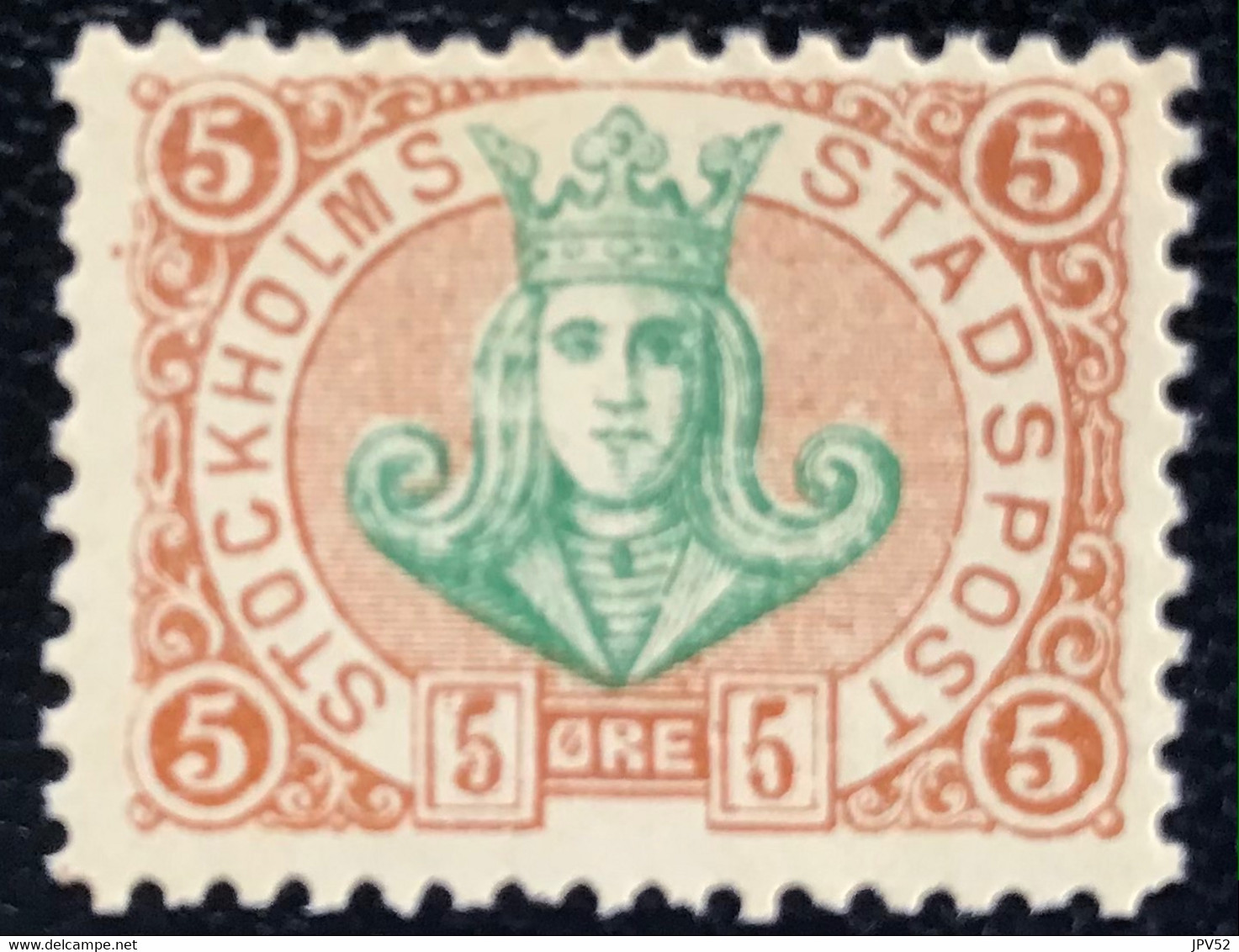 Sverige - Sweden - Zweden - W1/27 - MNH - 1887 - Stockholms Stadspost - Local Post Stamps