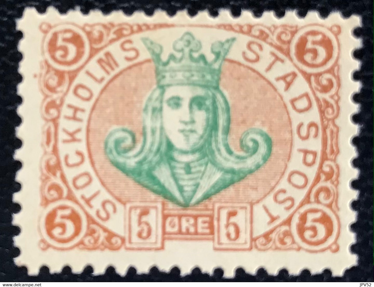 Sverige - Sweden - Zweden - W1/27 - MNH - 1887 - Stockholms Stadspost - Lokale Uitgaven