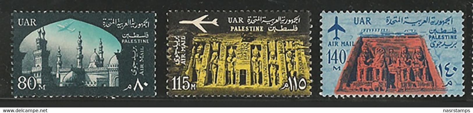 Egypt - 1963 - Palestine Issue - ( Temple Of Queen Nefertari, Abu Simbel ) - MNH (**) - Egittologia