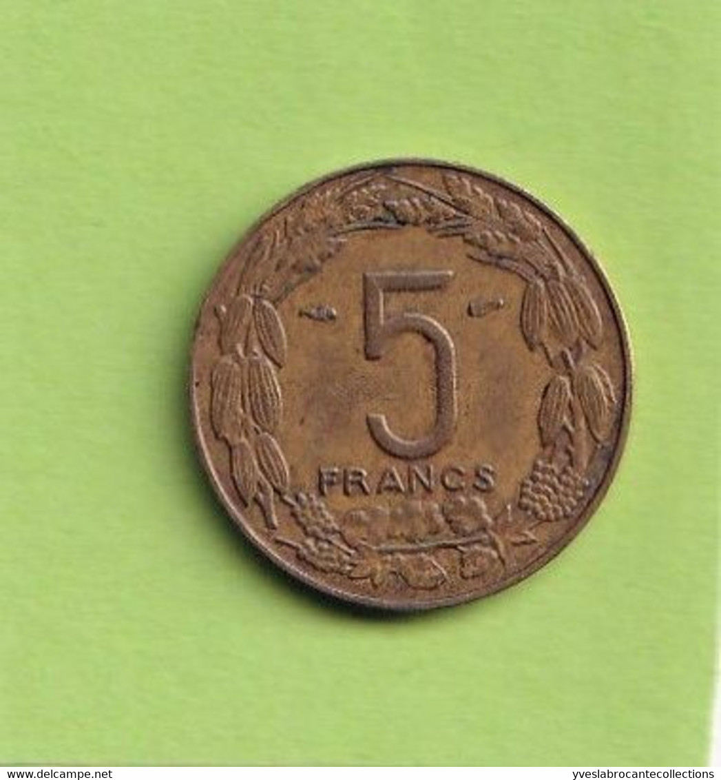 Cameroun - Afrique Equatoriale Française - 5 Francs - 1958 - Cameroon