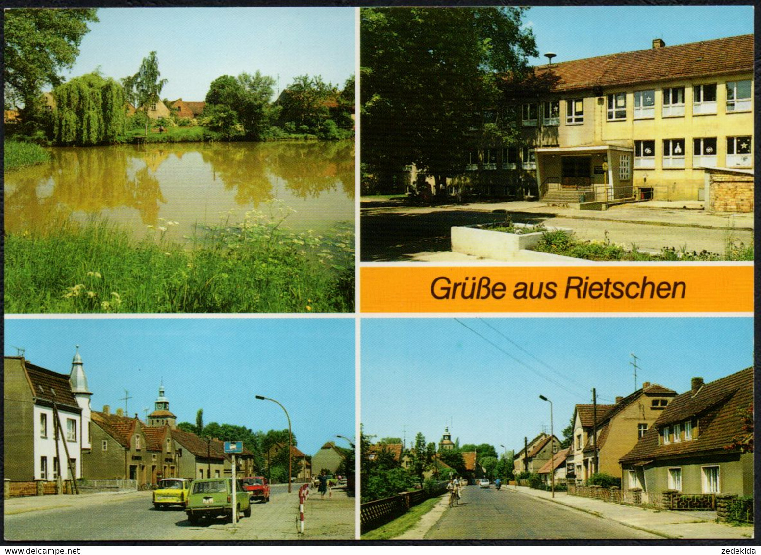 F2556 - TOP Rietschen Schule - Bild Und Heimat Reichenbach - Weisswasser (Oberlausitz)