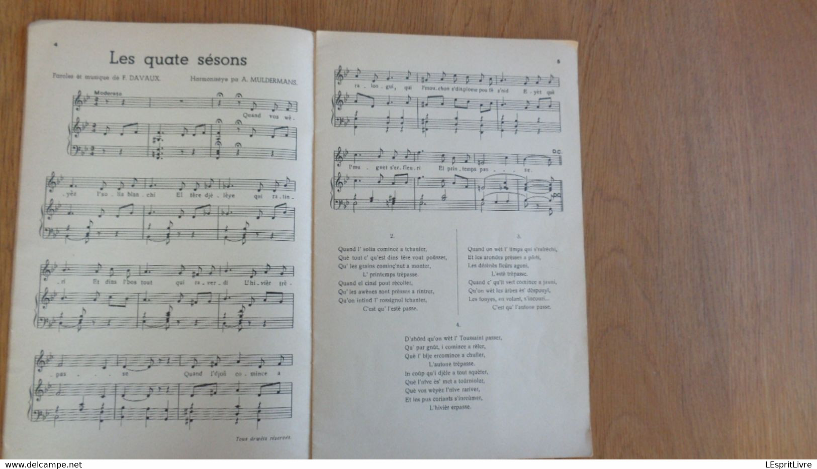 IN TRAVAYANT 10 Tchansons Wallonnes Ferdinand Davaux Arthur Muldermans Chanson Patois Wallon Charleroi Pays Noir Musique - Belgique