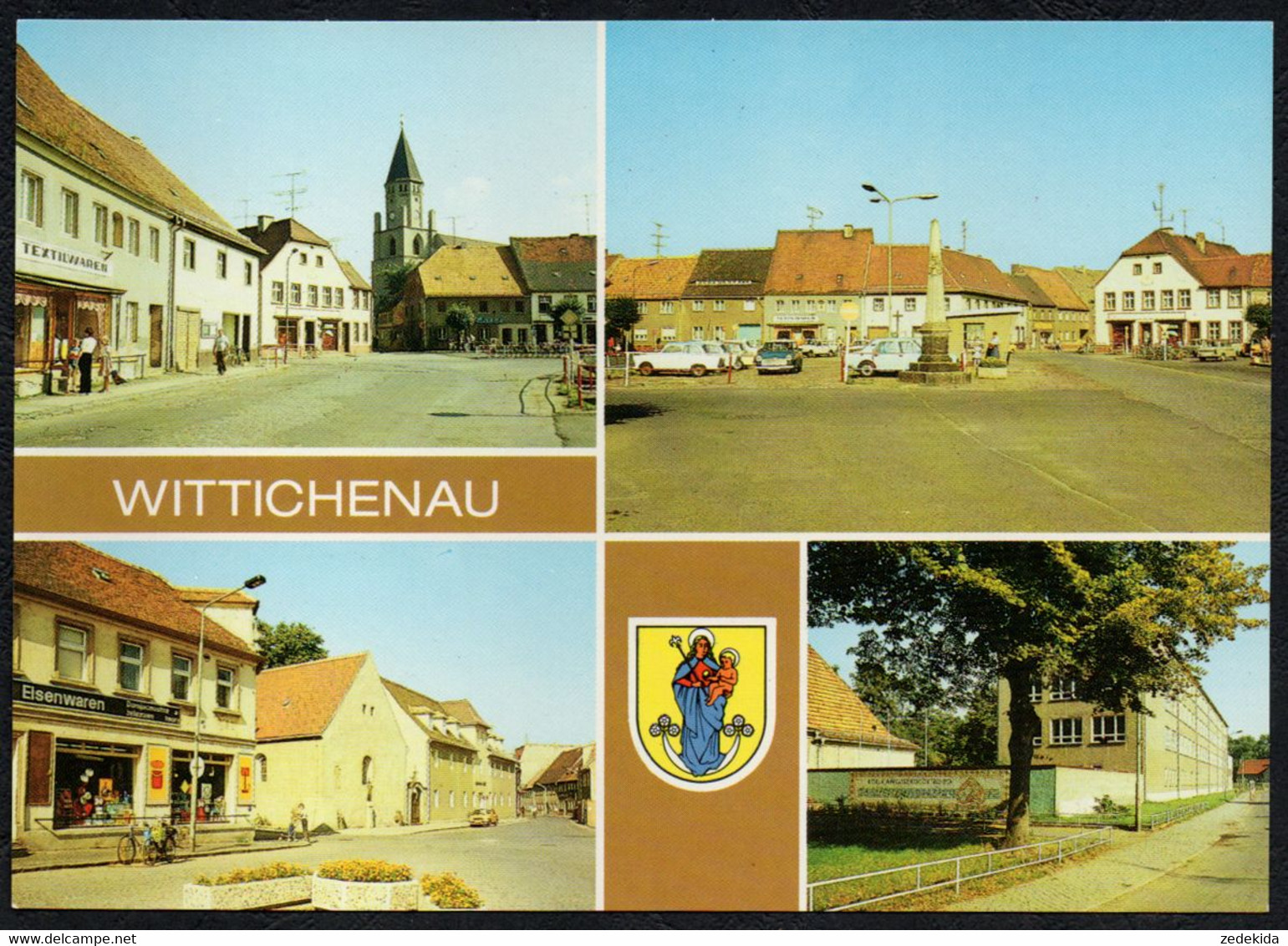 F2564 - TOP Wittichenau Schule Markt - Bild Und Heimat Reichenbach - Hoyerswerda