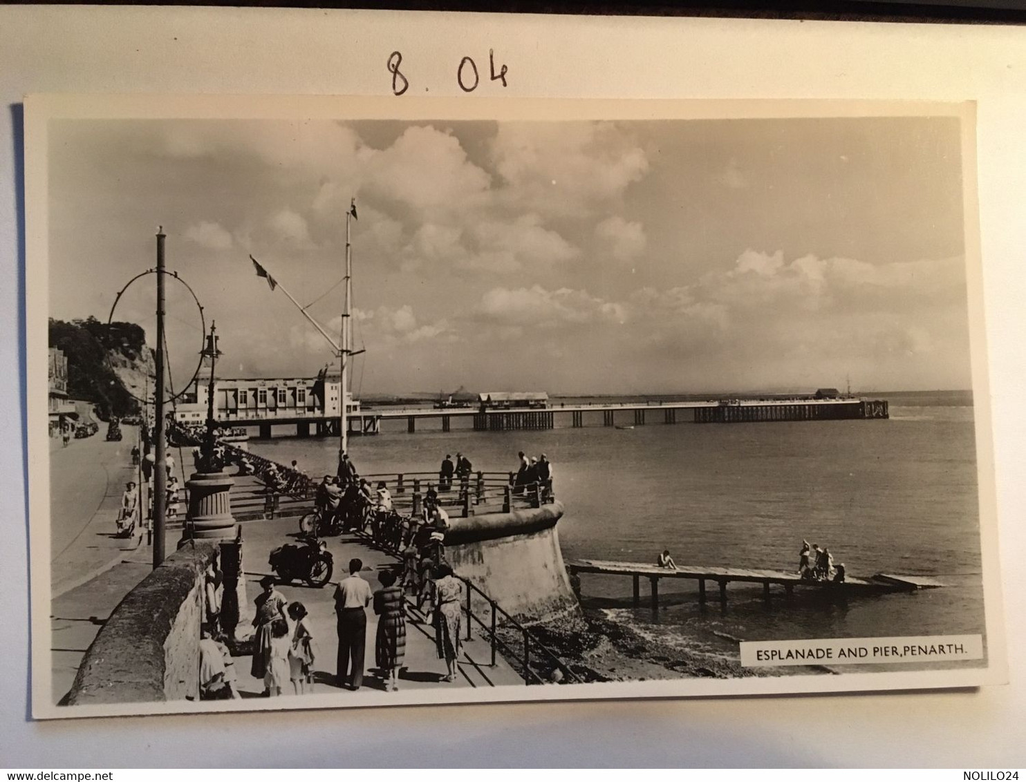 Post Card - Photo, Esplanade And Pier, Penarth (animée), éd Tempest (Nottm) Production, écrite - Glamorgan