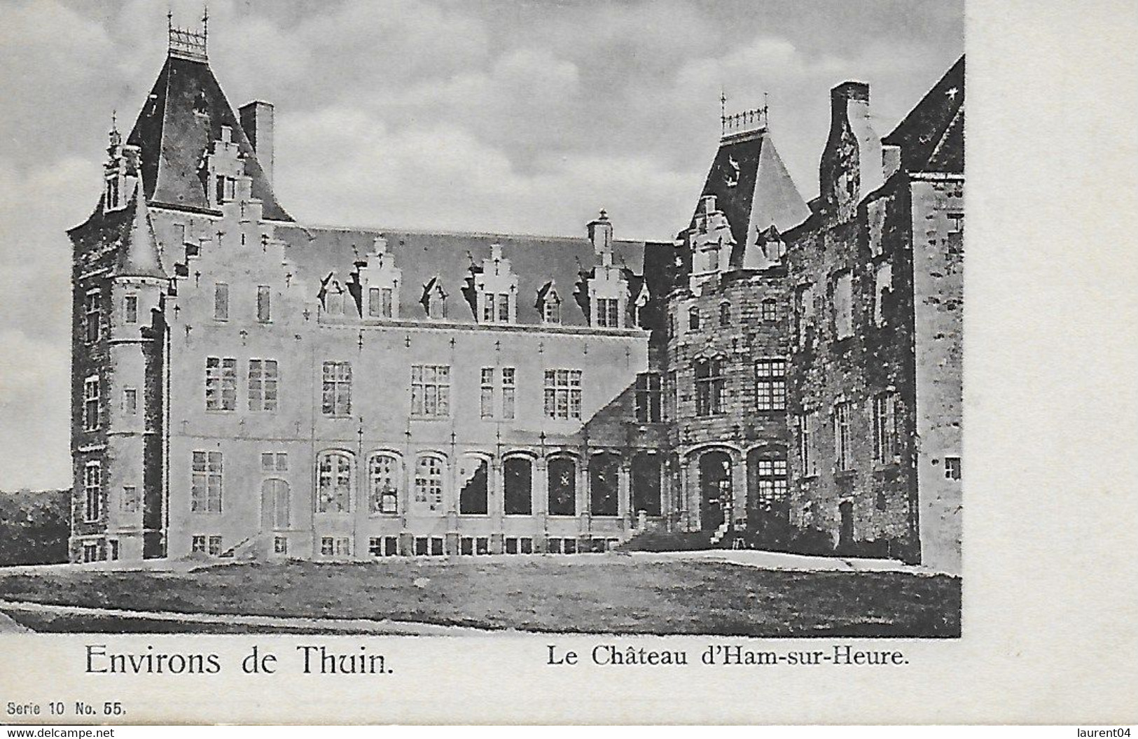 HAM SUR HEURE NALINNES. HAM SUR HEURE. ENVIRONS DE THUIN. LE CHATEAU - Ham-sur-Heure-Nalinnes