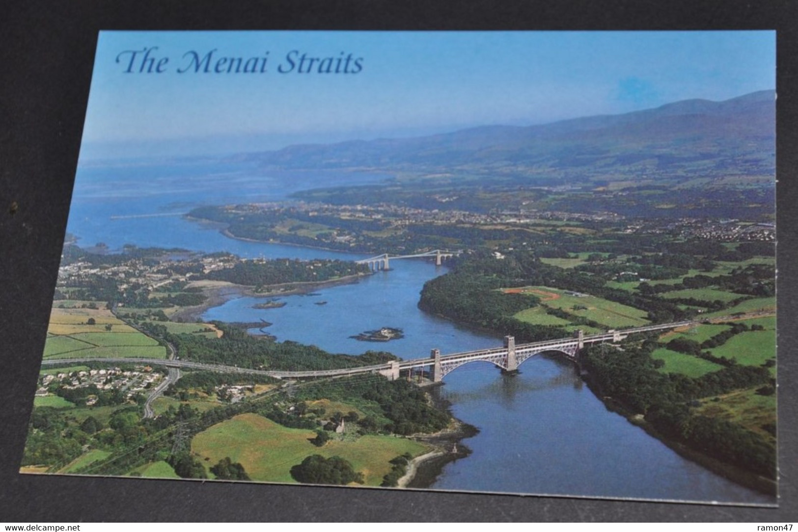 The Menai Straits -The Menai Suspension Bridge - Anglesey