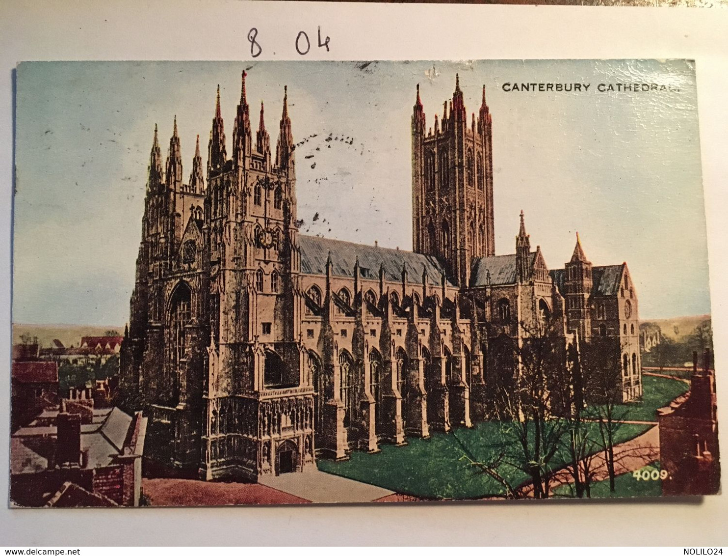 Cpsm, Canterbury Cathedral, éd  Valesque VALENTINE'S And Sons, écrite En 1950? Ou 1960, UK - Canterbury