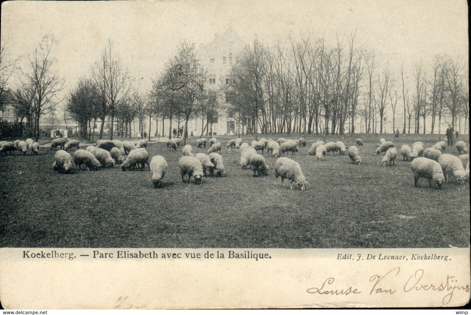 KOEKELBERG : Parc Elisabeth Avec Vue De La Basilique - Koekelberg