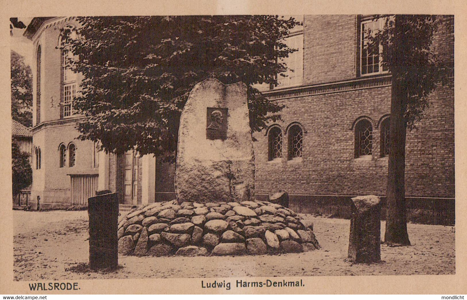 Walsrode. Ludwig Harms-Denkmal. - Walsrode