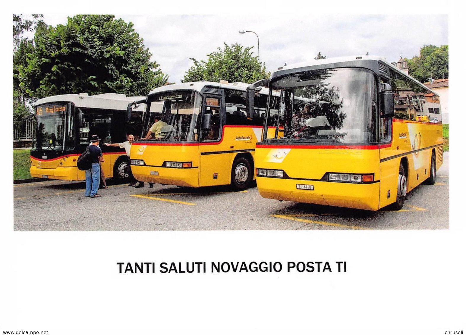 Novaggio  Postauto Q   Limitierte Auflage! - Novaggio