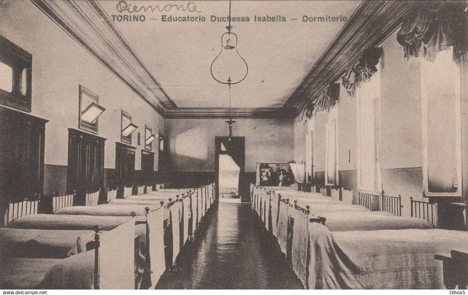 TORINO - EDUCATORIO DUCHESSA ISABELLA - DORMITORIO - Unterricht, Schulen Und Universitäten