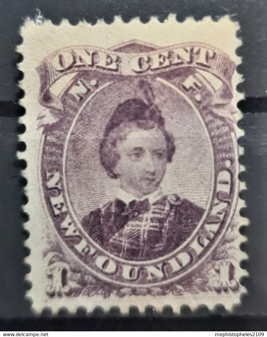 NEWFOUNDLAND 1868 - MLH - Sc# 32 - 1c - 1865-1902