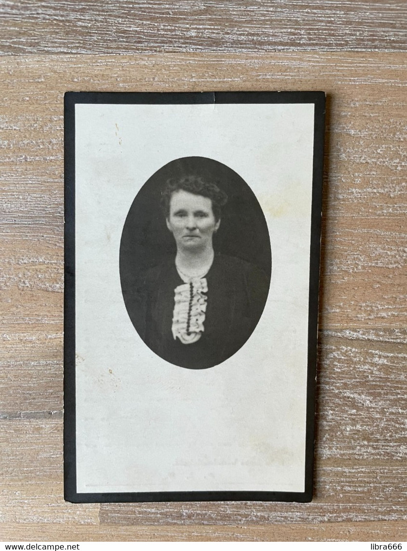 VAN PRAET Joanna °BUGGENHOUT 1879 +BUGGENHOUT 1941 (BLOMMAERT - HUYGENS) - Obituary Notices