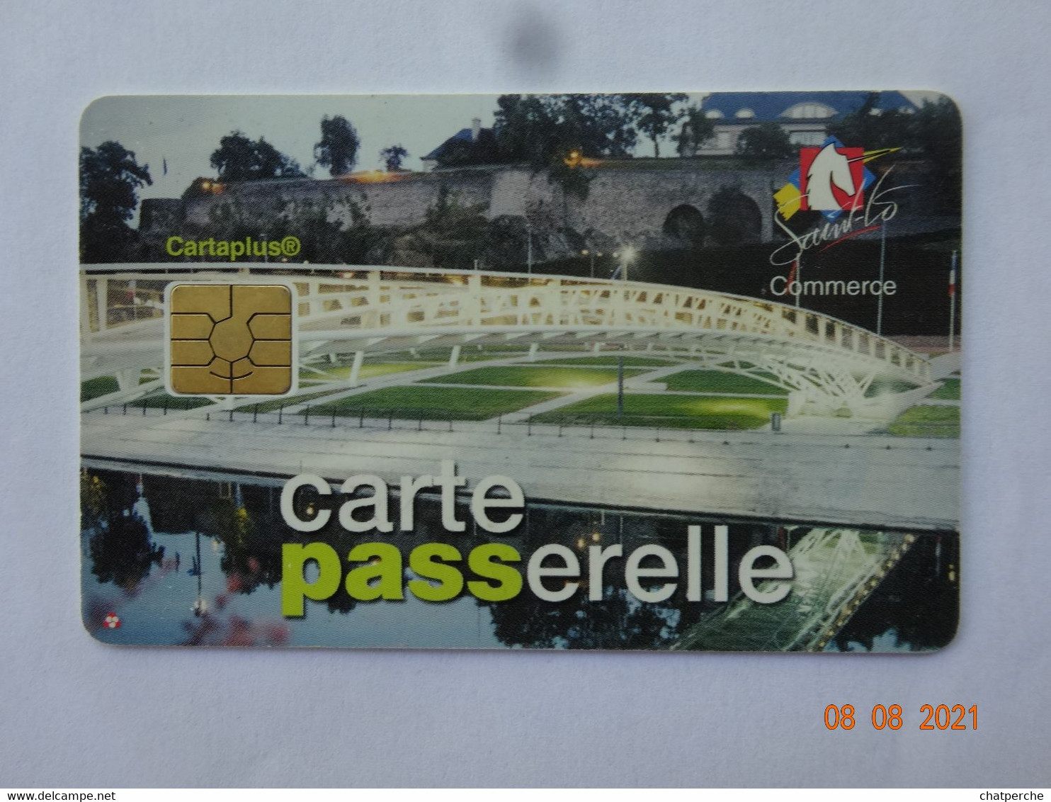 CARTE A PUCE CHIP CARD  CARTE FIDÉLITÉ  CARTAPLUS CARTE PASSERELLE  SAINT-LO 50 MANCHE - Gift And Loyalty Cards