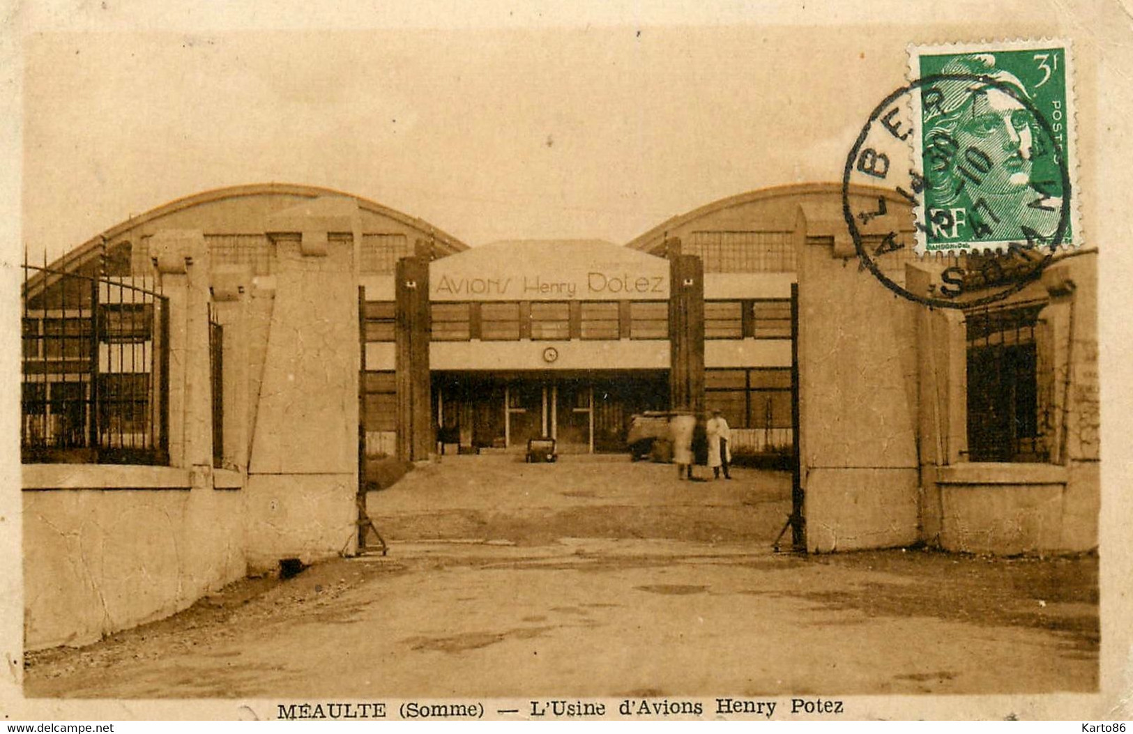 Méaulte * L'Usine D'Avions Henry POTEZ * Meaulte Usine Aviation - Meaulte