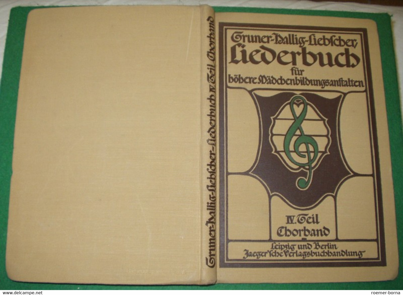 Liederbuch Für Höhere Mädchenbildungsanstalten (IV. Band) - Musik