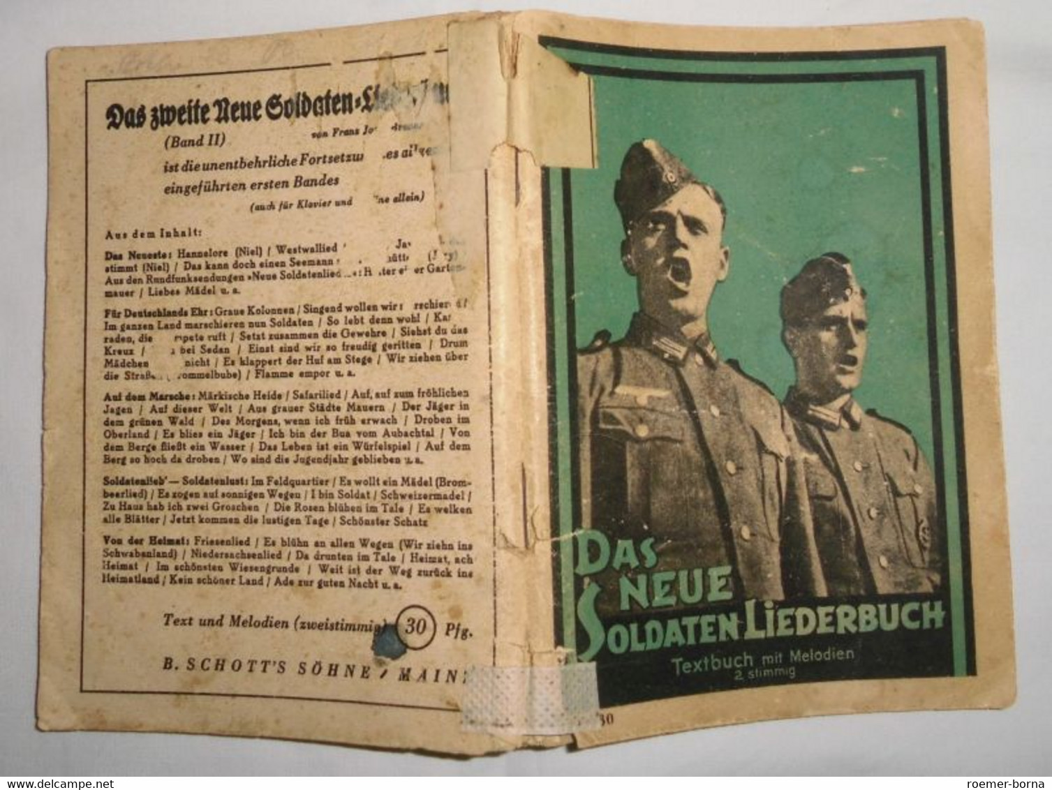 Das Neue Soldaten-Liederbuch - Die Bekanntesten Und Meistgesungenen Lieder Unserer Wehrmacht, Band I - Musique